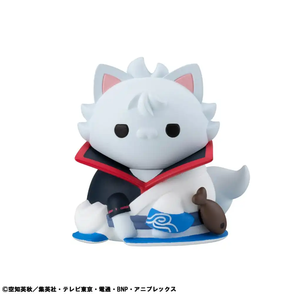 Gintama Mega Cat Project Nyantama Go Meow-Meow Edition! Trading Figures 3 cm - 1 Unidade